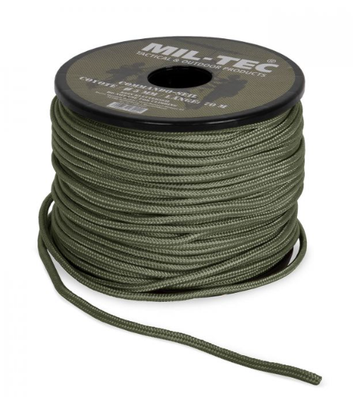 Commando Seil Rolle 5 mm/70 m oliv