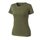 Damen T-Shirt Survival oliv
