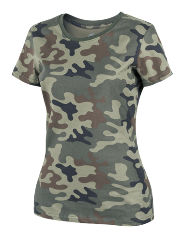 Damen T-Shirt Survival Woodland