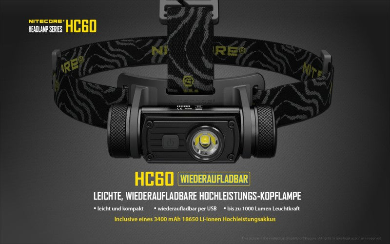Nitecore HC60