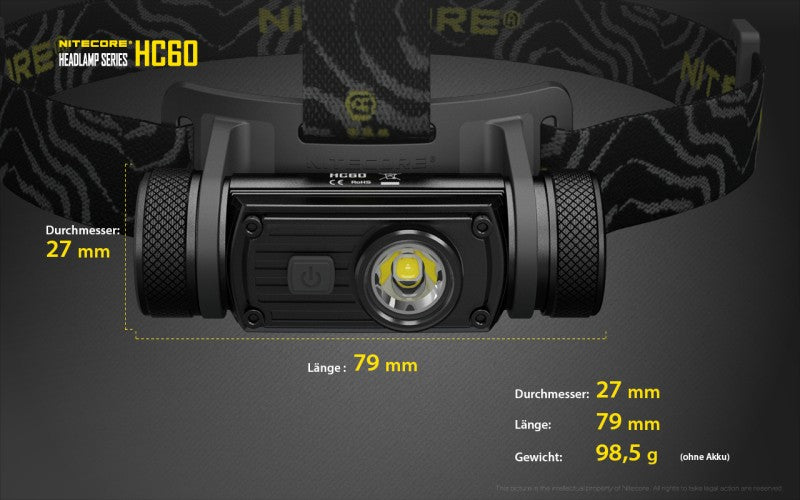 Nitecore HC60
