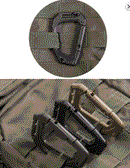 Tactical Karabiner 2 Stück Molle