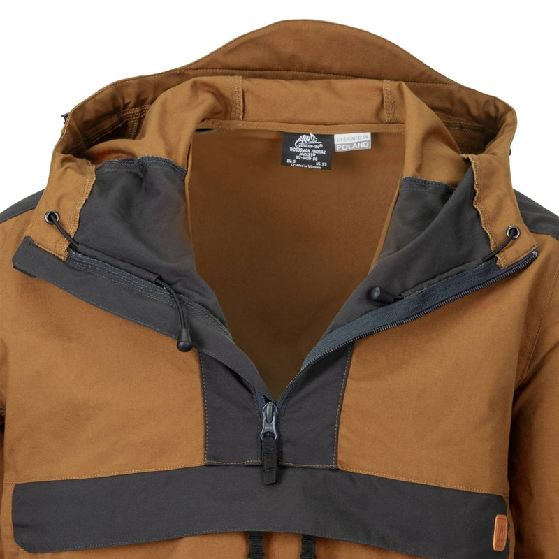 WOODSMAN ANORAK JACKET® Coyote Schwarz