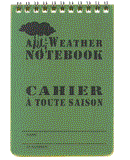 Original Meldeblock, wasserfest, klein, Spiralbindung, 10 x 15 cm