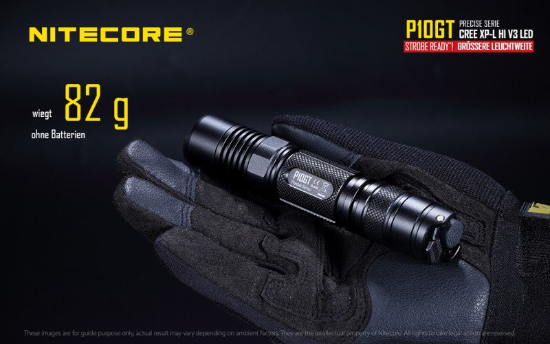 Taktische Taschenlampe P10GT