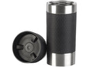 Edelstahl-Isolierbecher, Quick-Press-Verschluss, Silikonmantel, 360 ml