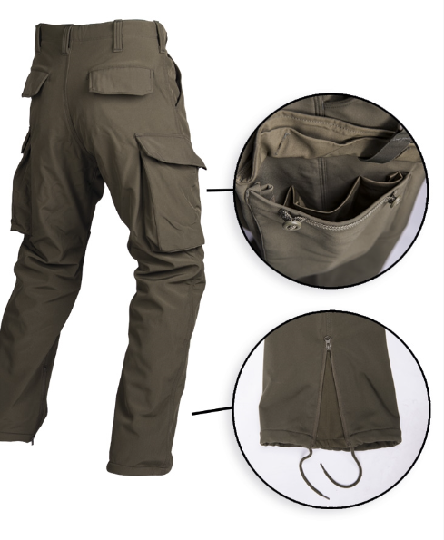 SOFTSHELL HOSE 'EXPLORER' OLIV