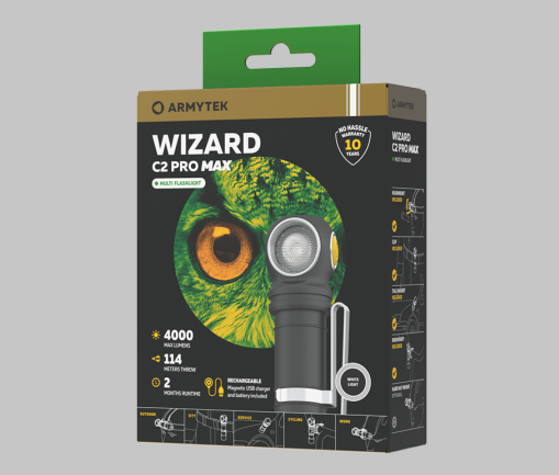 Armytek Wiszard C2 Pro Max 4000 Lumen