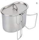 US Feldflaschenbecher Edelstahl