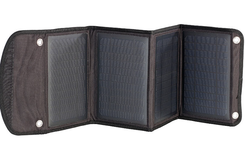 Faltbares Solarpanel mit 2 USB Anschlüssen