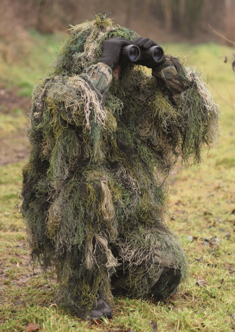 Tarnanzug GHILLIE SUIT (JACKE, HOSE) FADEN