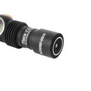 Stirnlampe Armytek Tiara C1 XP-L Warm 980 LED-Lumen mit Magnet-USB-Ladegerät und 18350 Li-Ion Akku